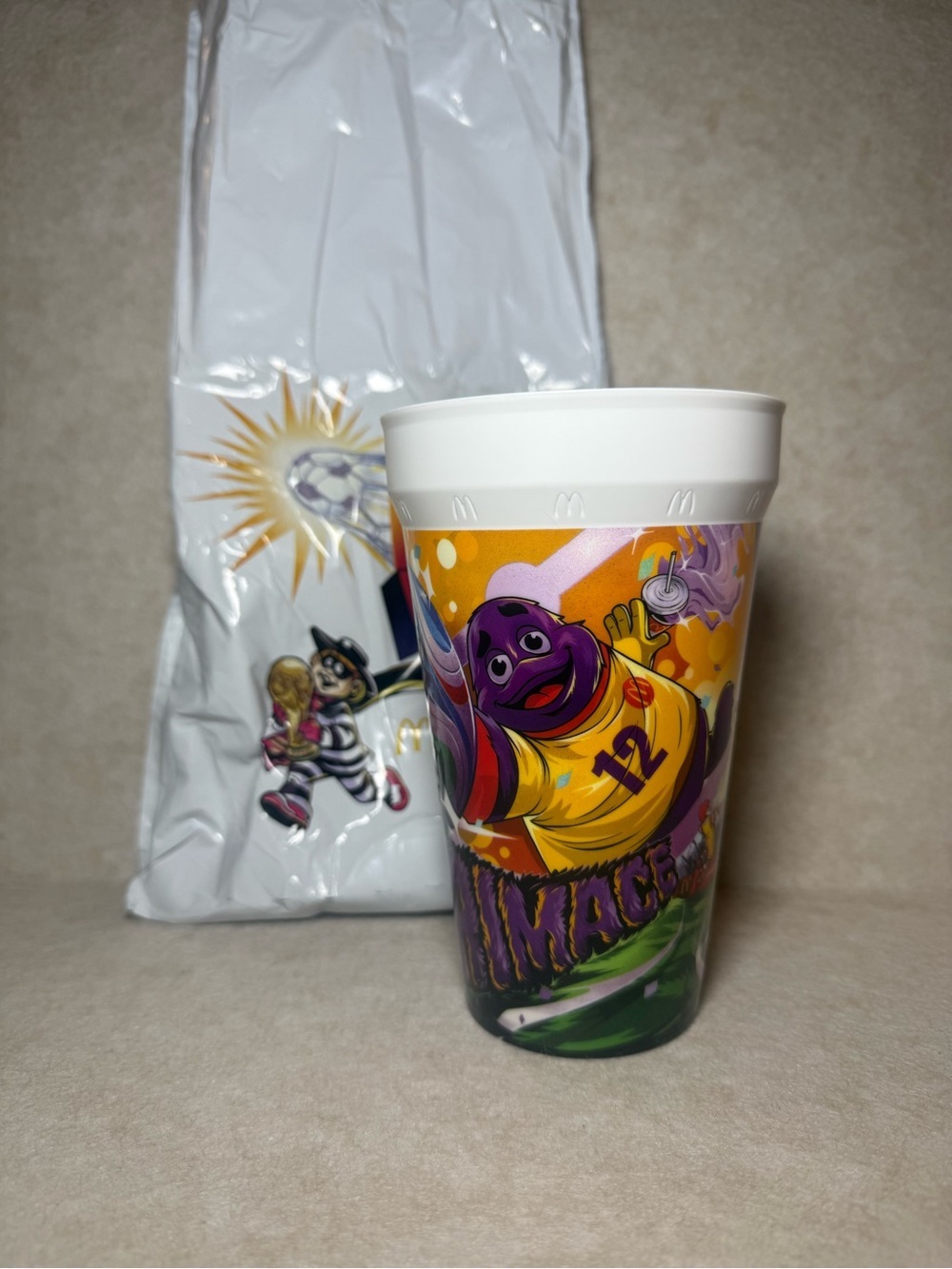 2026 McDonald's Fifa World Cup
Adult Happy Meal Collectible Grimace NWT